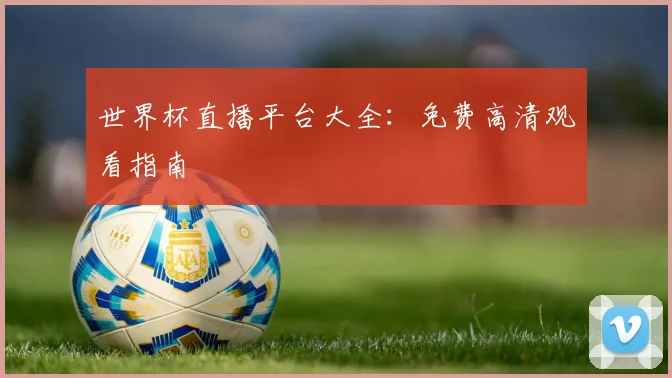 世界杯直播平台大全：免费高清观看指南